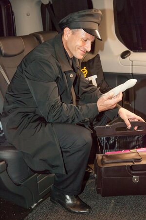 Blonde Claudia Macc spends night on taxi driver’s cock