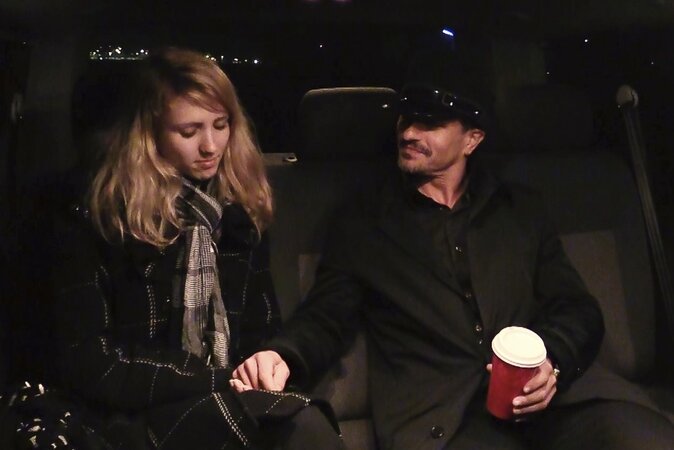 Czech blonde wants his thick drip after a quick backseat tease