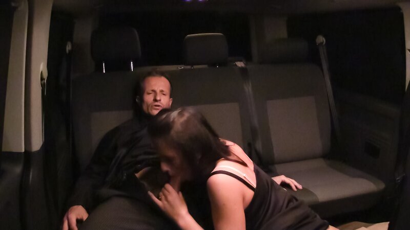 Nata Lee drilled hard on backseat by Czech driver