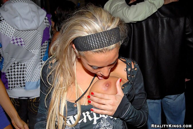 Their slutty outfits are barely containing those curves