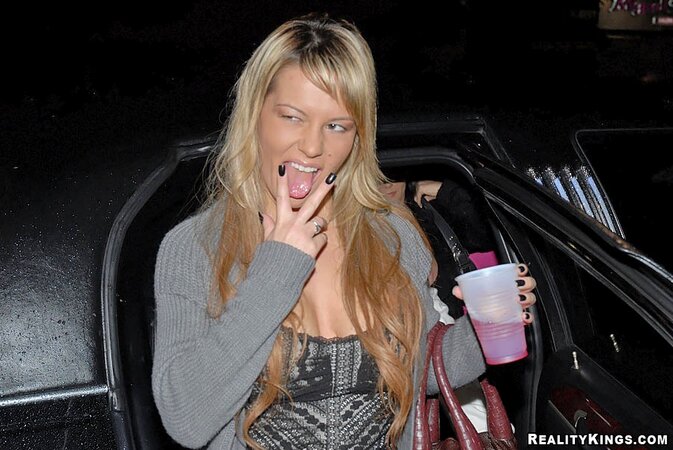 Incredible vertical velocity from cock-riding party girls