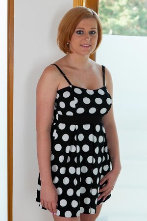 Roxy Black natural tits jizzed by Dyllon Day in photo shoot