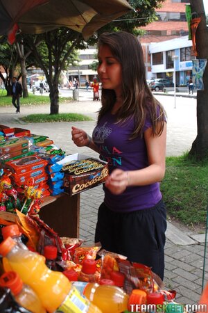 Yulissa Camacho is a curvy teen who has a GREAT booty