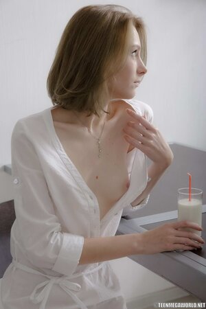 Her gasping gulps are hot and her pussy is now wet enough