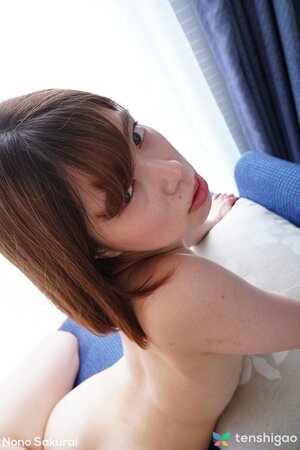 Nono Sakurai rides dick deep in her hairy POV twat