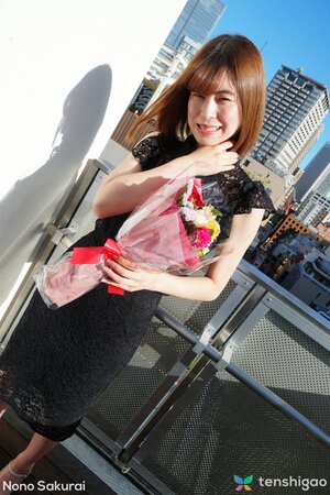 Nono Sakurai redhead BJ then hardcore creampie ride