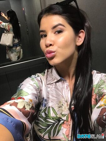 Dee snaps selfies in her everyday clothes and then in sexy lingerie