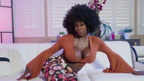 Pressure and Ebony Mystique are banging on the couch