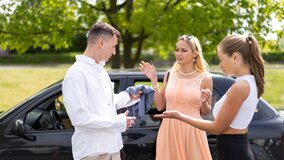 Stunning blonde MILF seduces a younger guy on couch