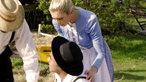 Virgin Amish girl asks lover to fuck her butthole but not pussy