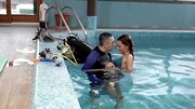 Diving instructor fell in love with the gorgeous teen doll