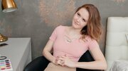 Hot European chick with dyed hair screwed by a hung fellow