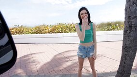 Bella Nova wants to make some money so she fucks a stud