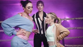 Two lovely chicks are having fun in each other's cunt