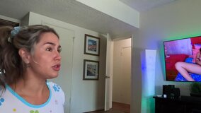 Lovely teen gets shagged by her perverted stepdad in POV