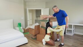 Astonishing ho teen craves to jumps on folks long dick