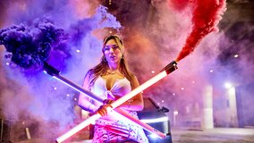 Attractive ho blonde craves double penetration with BBCs