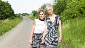 Deranged grannies are going to fuck in the same FFM