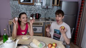 Hot petite wife fucked and creampied in cunt by ex buddy fat cock