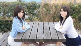 Hot nasty asian lesbians orgasms in car while fingering cunts