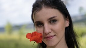 Nany Mill goes the extra mile as she teases while outdoors