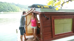 Stunning brunette wife moans over creampied by ex husband