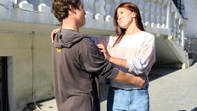 Passionate brunette craves mouthful creampie from ex fat cock